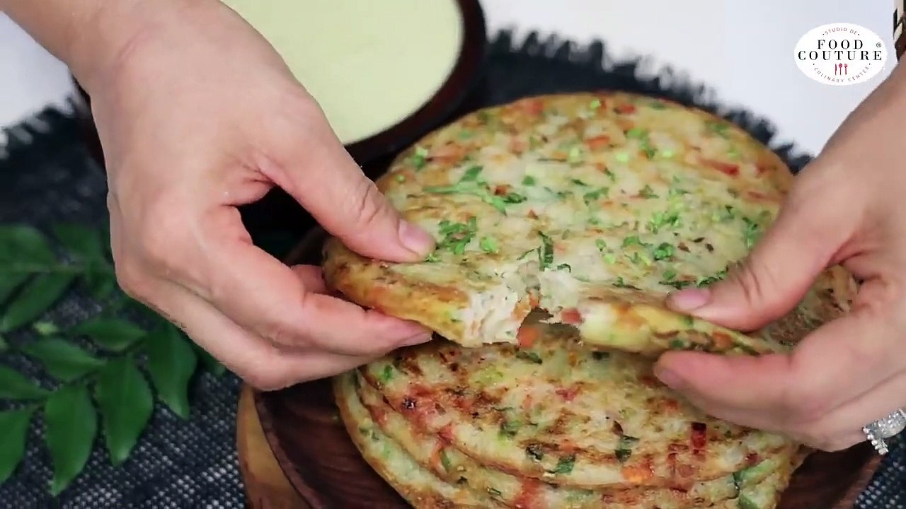 Easy Breakfast Recipe -Nutri Vegetable Roastie