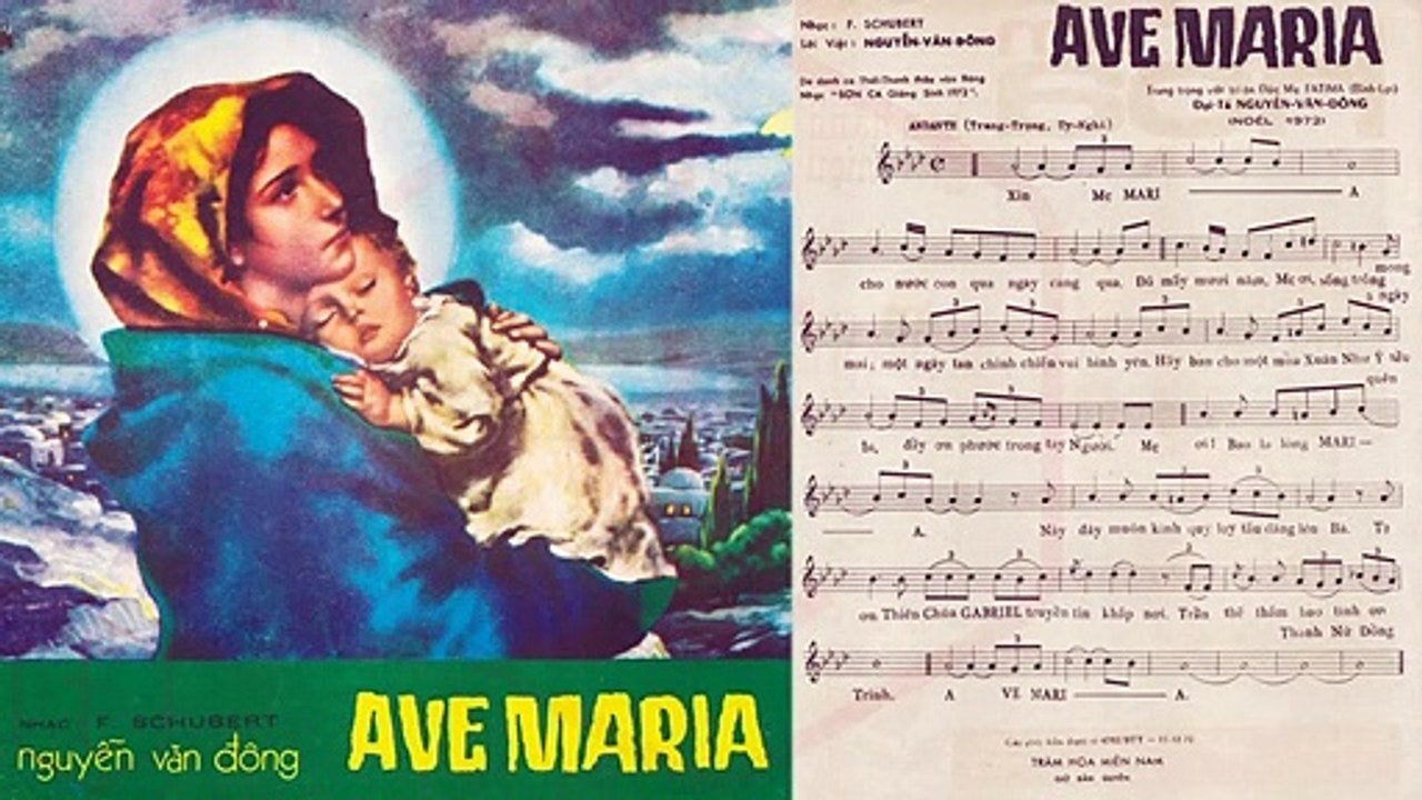 Ave Maria (Nguyễn Văn Đông) Thái Thanh Pre 1975