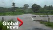 Cyclone Yasa flood roads, bridges as storm brings torrential rains