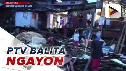 62 bahay sa Lapu-Lapu City, nawasak matapos hampasin ng malakas na alon