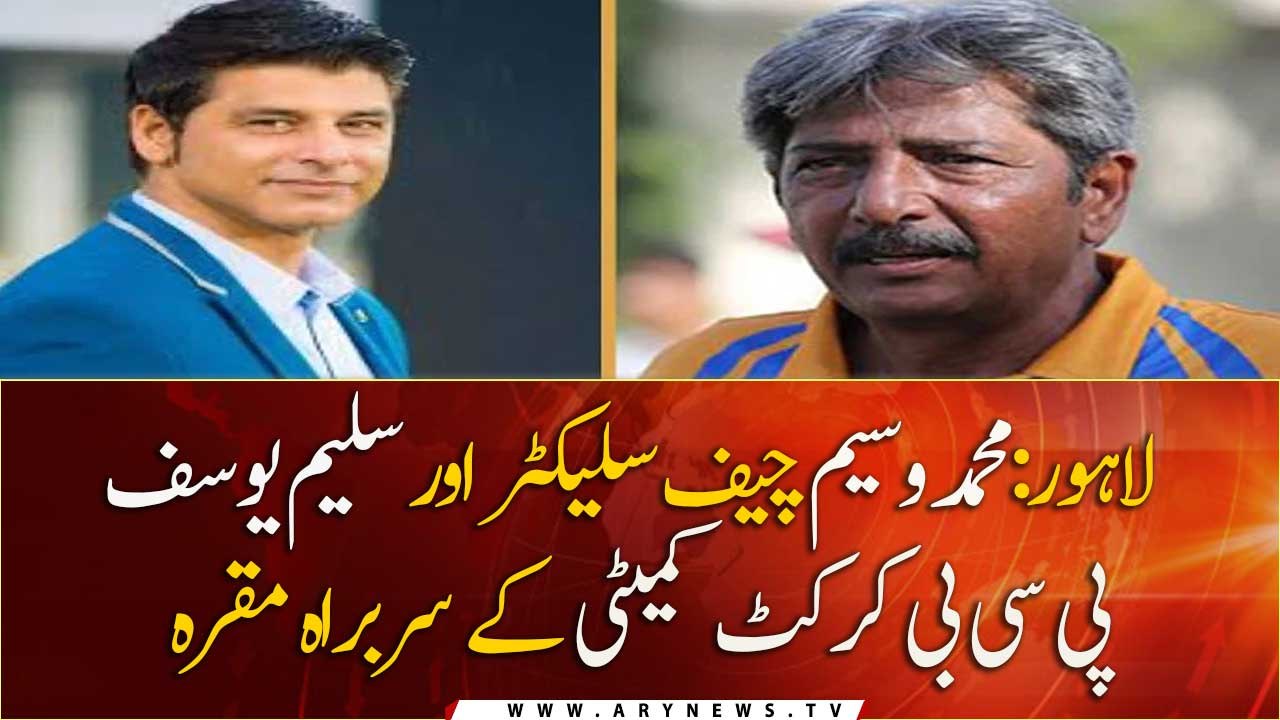 PCB gets new Chief Selector and Cricket Committee Chairman