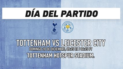 Tottenham vs Leicester City: Premier League