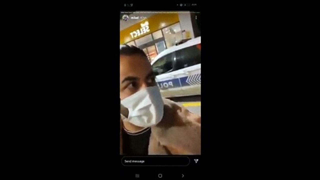 İranlı fenomen İstanbul'da polis aracıyla tur attı!