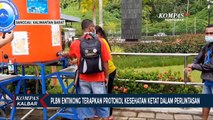 Kepulangan WNI Meningkat, PLBN Entikong Tingkatkan Penerapan Protokol Kesehatan