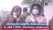 Voting for eighth, final phase of J&K's DDC elections underway
