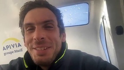 A bord d'Apivia Jour 40