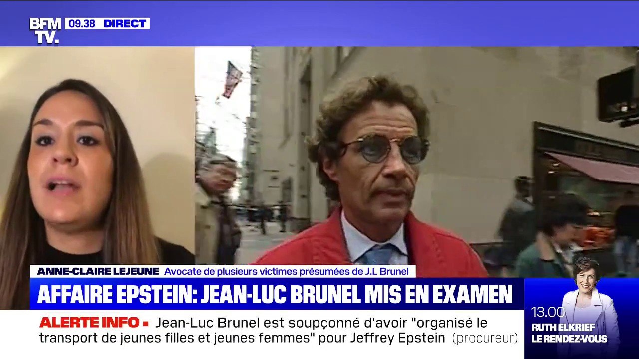 Affaire Epstein: la mise en examen de Jean-Luc Brunel est "un soulagement" pour l'avocate de plusieurs victimes présumées
