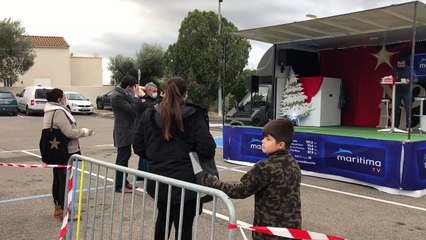 Le Car Podium Maritima : des cadeaux et des animations à Saint-Mitre