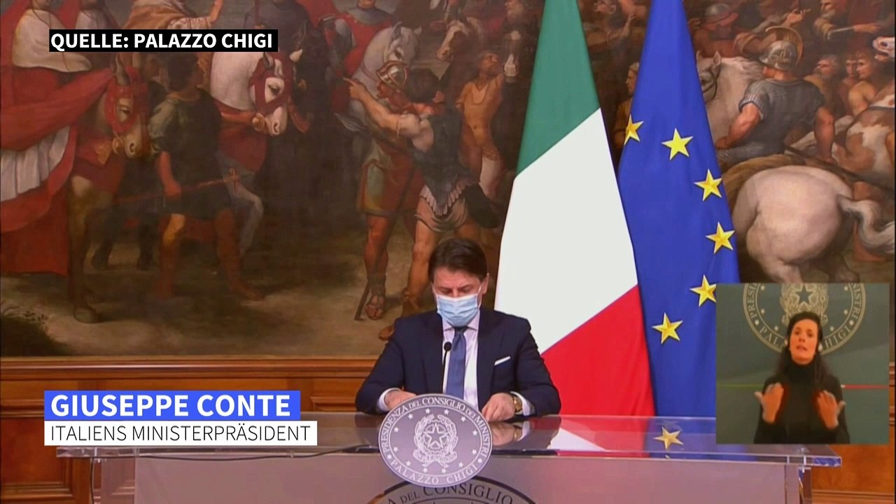 Harter Lockdown in Italien