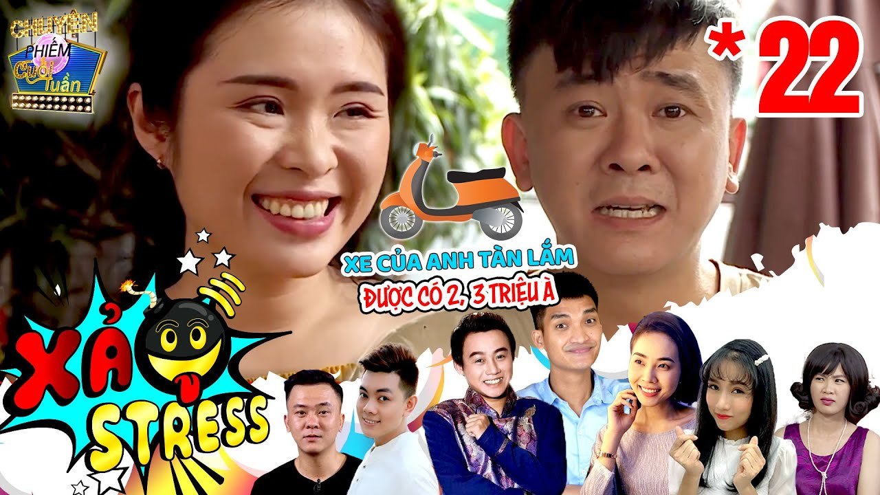 XẢ STRESS | TẬP 22 FULL | Trai số nhọ giả nghèo THỬ LÒNG GÁI và cái kết bị GÁI DỤ luôn xe cà tàng 