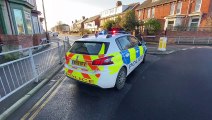 Hartlepool road cordoned off by police