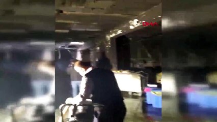 Patlamanın yaşandığı hastanenin içinden ilk görüntüler