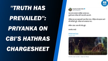 ''Truth Has Prevailed'': Priyanka on CBI’s Hathras chargesheet
