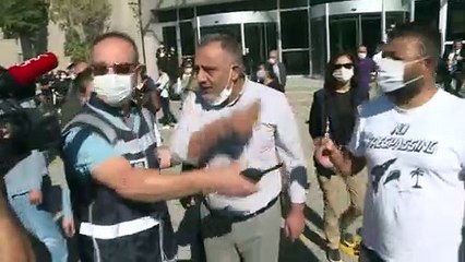 Adliyenin önünde böyle haykırdı! "Sizler Kürt'ün temsilcisi olamazsınız"