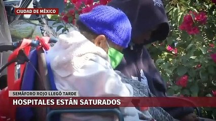 Semáforo rojo llegó tarde a CdMx, consideran trabajadores de salud