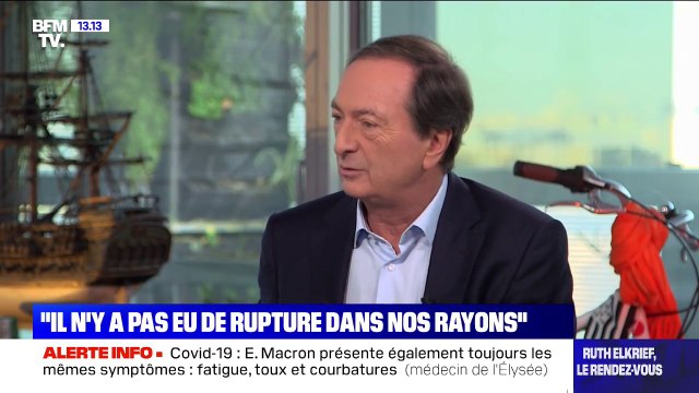 Michel-Édouard Leclerc (PDG d'E.Leclerc): Il n'y a pas eu de rupture dans les rayons