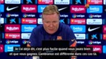 14e j. - Koeman envers les journalistes : "Vous ne savez rien du vestiaire, vous avez un boulot facile"