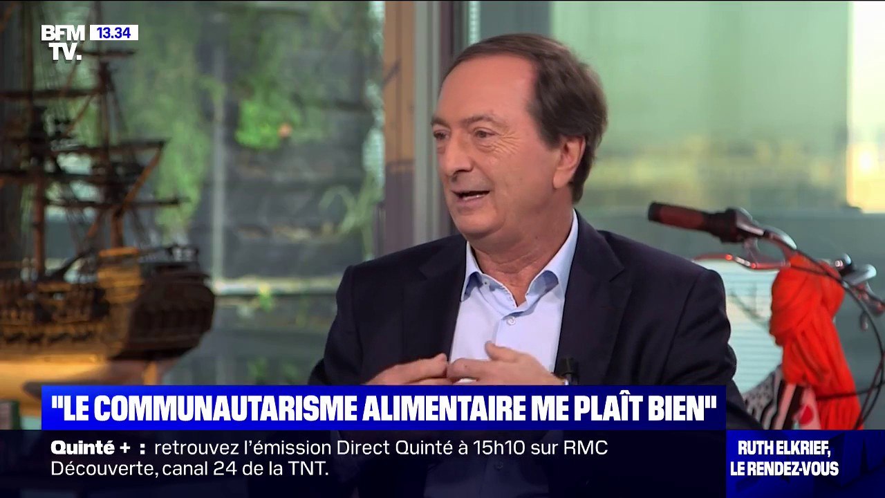 Michel-Édouard Leclerc: "Le communautarisme alimentaire me plaît bien (...) Gérald Darmanin veut récolter l'aile droite"