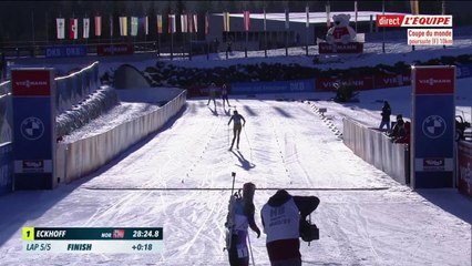 Eckhoff rempote la poursuite - Biathlon - CM (F)