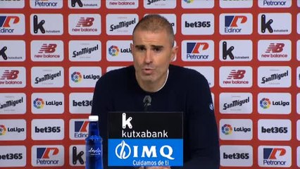 "¿Hay alguna otra pregunta?" la sorprendente respuesta de Garitano sobre si "se va a comer el turrón"