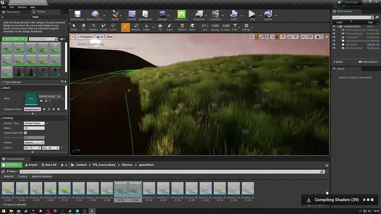 Unreal Engine 4 Speed Level Design  Forest __