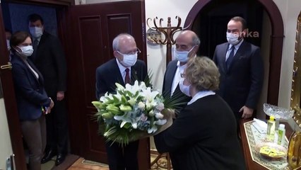 CHP Lideri Kılıçdaroğlu, Seval Türkeşi ziyaret etti!