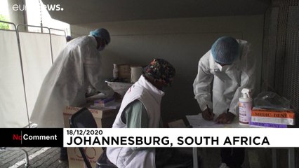 شاهد: مراكز فحوصات كورونا تشهد ضغطا هائلا في جوهانسبورغ