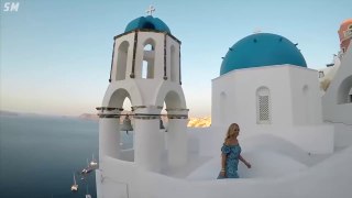 SANTORINI Greece HD- Scenic Relaxation Film with Calming Music Relaxing Chill-Out Luxury Lounge