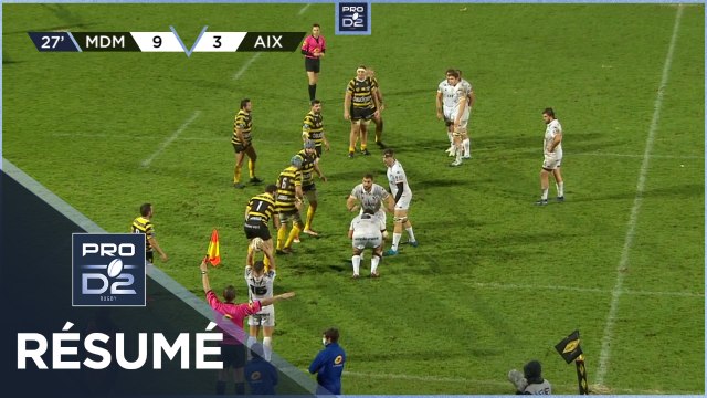 PRO D2 - Résumé Stade Montois-Provence Rugby: 21-15 - J14 - Saison 2020/2021