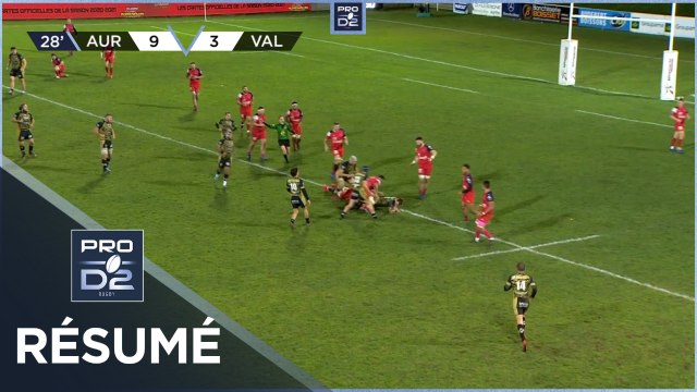 PRO D2 - Résumé Stade Aurillacois-Valence Romans Drôme Rugby: 18-12 - J14 - Saison 2020/2021