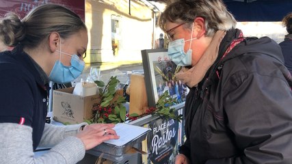 Le restaurant étoilé Le Roscanvec pose ses valises au marché