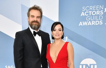 David Harbour has hailed his wife Lily Allen as 'so deeply kind'