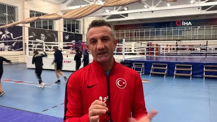 Türkiye Kadın Boks Milli Takımı çalışmalarını sürdürüyor