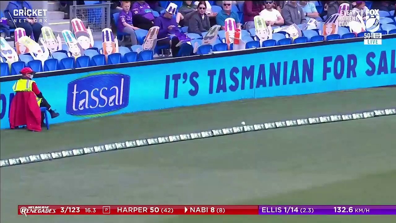BBL 10 Melbourne Renegades Vs Hobart Hurricanes Match 10  Highlights