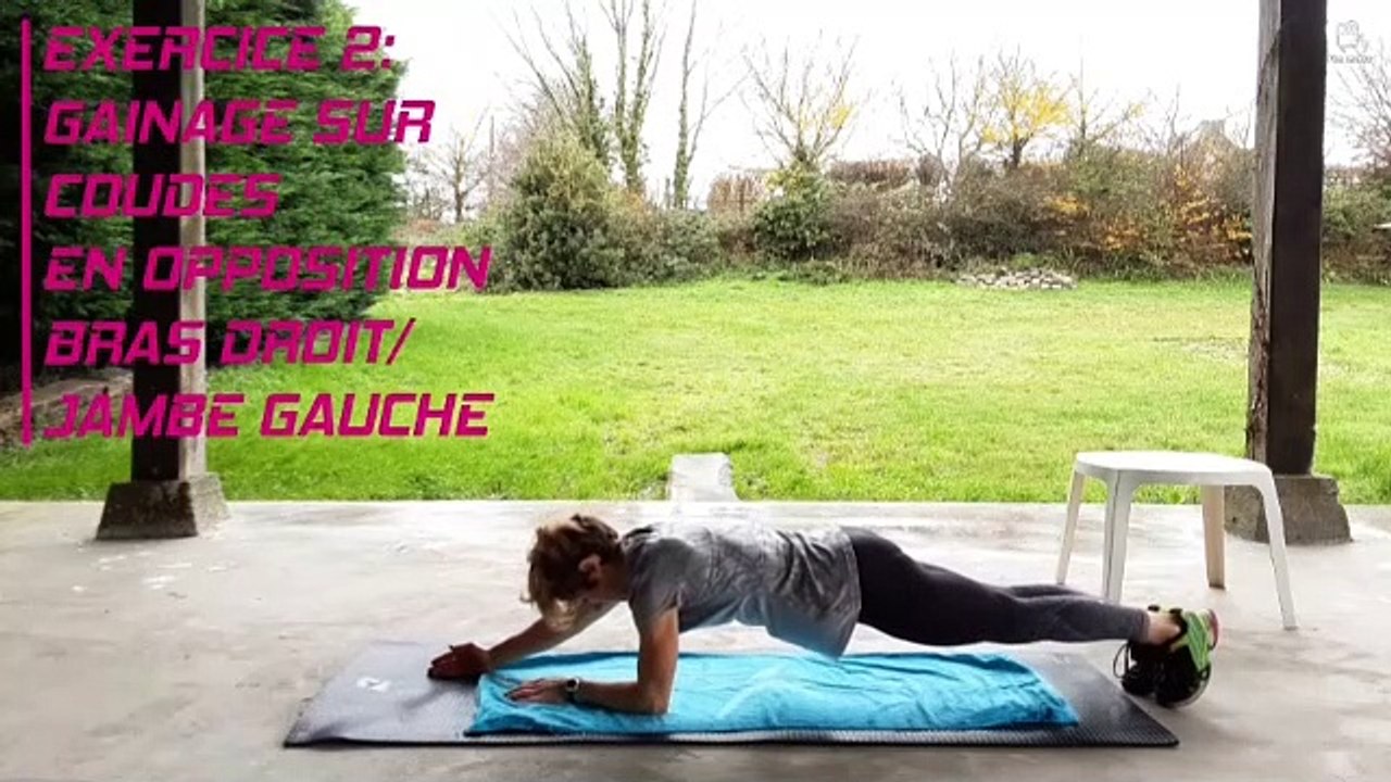 FITNESS - HIIT  4 exercices 4 tours 30 sec/ 10 sec