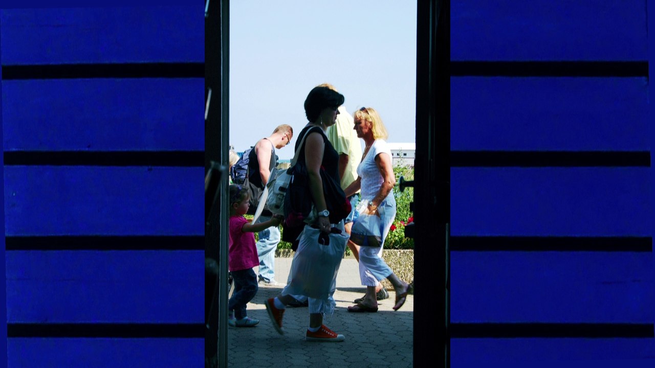 Türblicke hummerbude helgoland