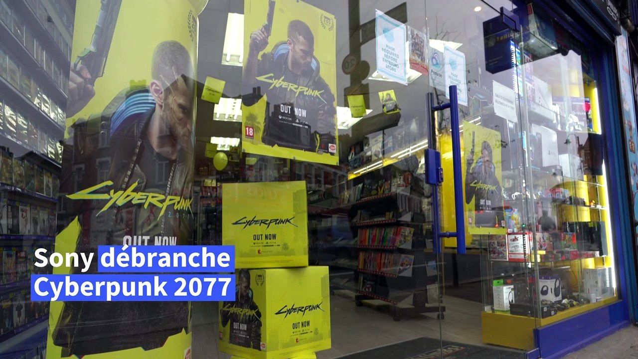 Jeux vidéo: Sony retire Cyberpunk 2077 après des "bugs"