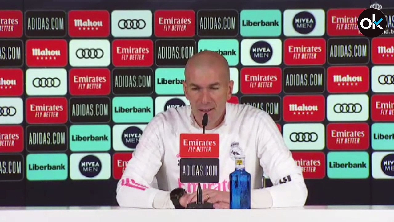 Zidane: "¿Sergio Ramos? Si un jugador quiere seguir, sigue"