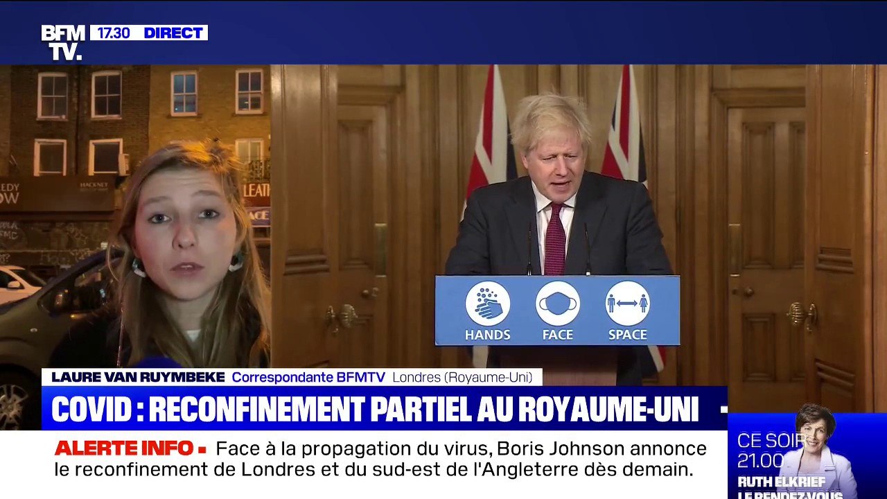 Covid-19: Londres et le sud-est de l'Angleterre reconfinés dès dimanche