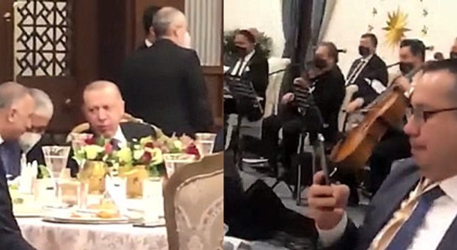 Irak Başbakanı'na Saray'da müzikli ziyafet