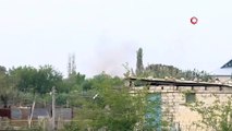 Ermeni ordusu Terter bölgesinde sivil yerleşim birimlerini vurdu