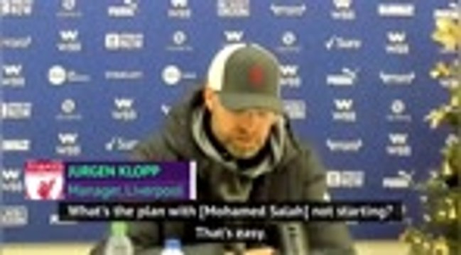 Klopp defends resting Salah as Liverpool thrash Palace