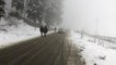 Cold waves hit North India as snow-capped Himalayan ranges