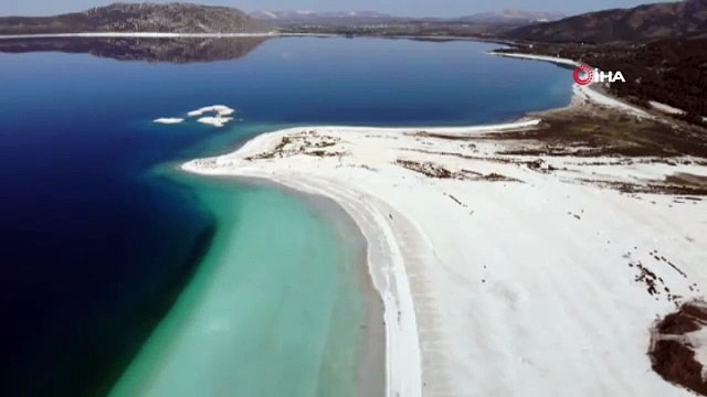 Salda Gölü'nün Beyaz Adalar bölgesine girilmeyecek