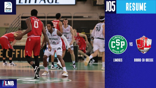 Limoges vs. Bourg-En-Bresse (74-72) - Résumé - 2020/21
