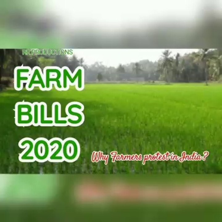 FARM BILLS 2020 | Why are Farmers protesting in India ?