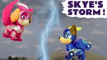 Skye's Storm from Paw Patrol Charged Up Mighty Pups with the Funny Funlings in this Family Friendly Full Episode English Video for Kids from Family Channel Toy Trains 4U