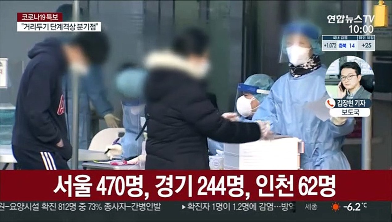 신규 확진 1,097명, 닷새째 1천명대…최다 기록