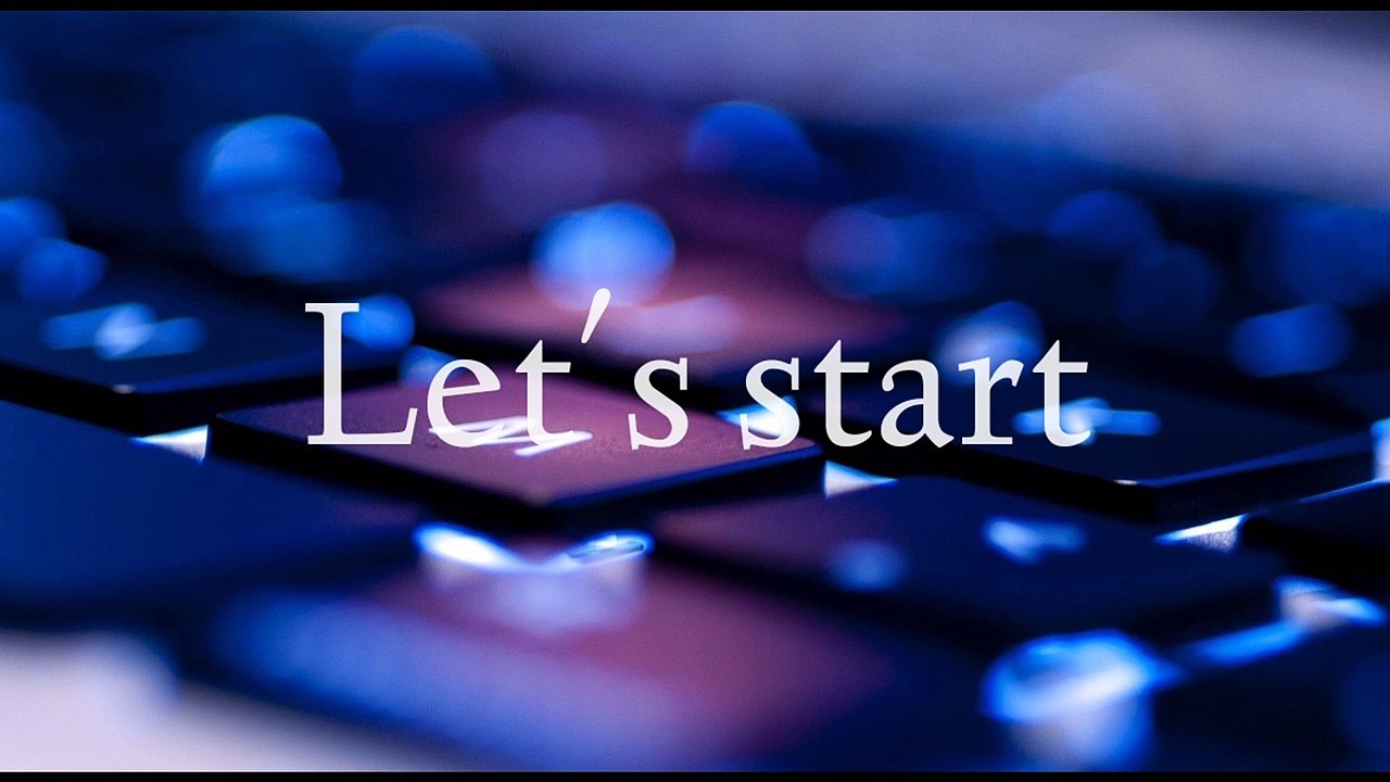 My new intro video