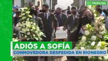 Adiós a Sofía, despiden a niña asesinada por su padre en Rionegro